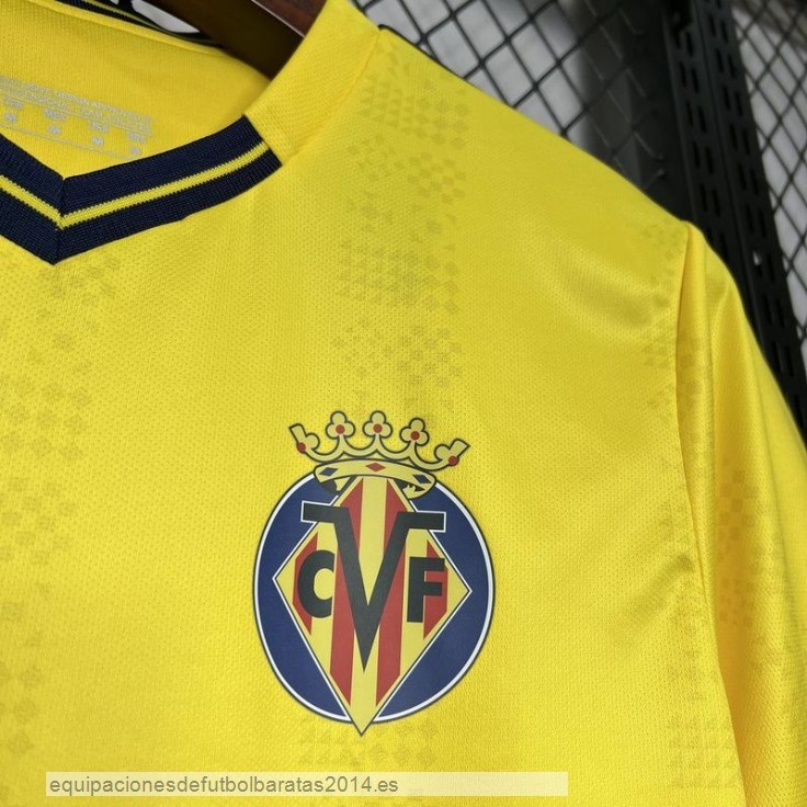 Nuevo Tailandia 1ª Camiseta Villarreal 24/25 Amarillo Baratas